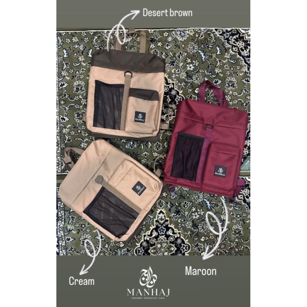 Tas Multifungsi Manhaj, Sandaran duduk , Kursi lipat Manhaj