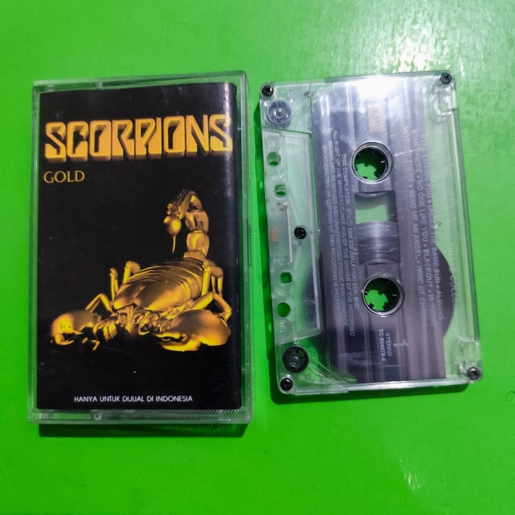 Kaset SCORPIONS GOLD