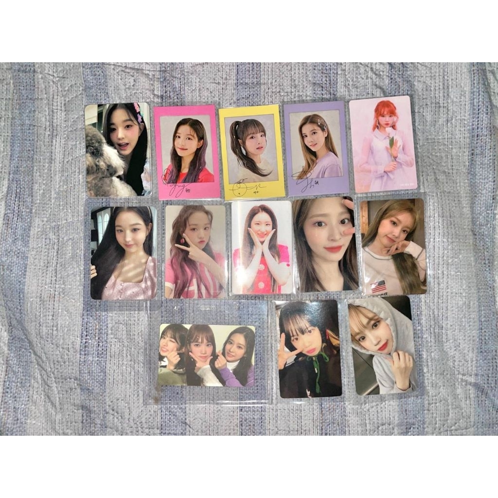 PHOTOCARD PC IZONE WONYOUNG RANGER DICON SWD IVE YENA EUNBI POLA EOM CHAEWON VIOLETA CHAEYEON LENTIC