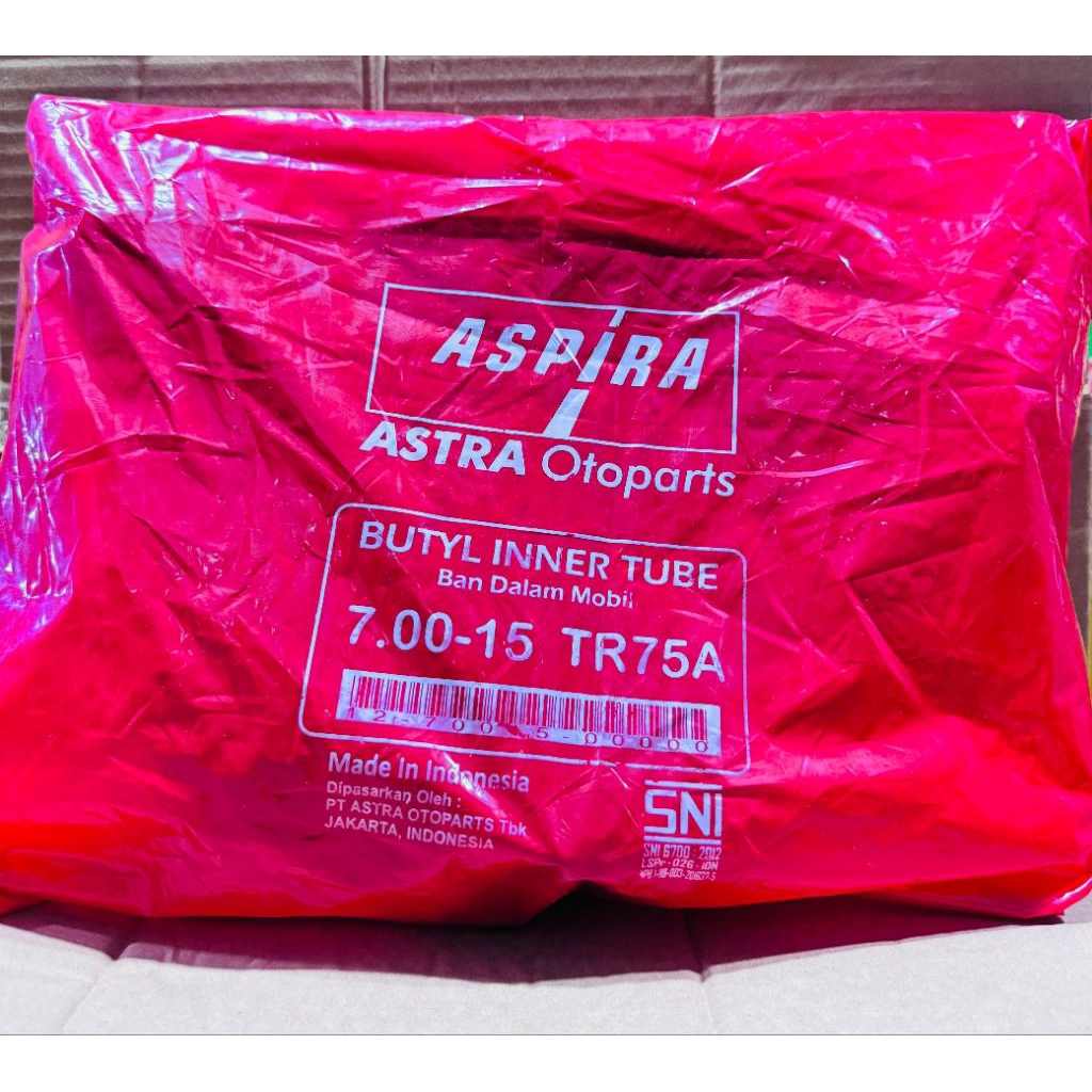 BAN DALAM MOBIL TRUK RING 15 (ASPIRA PENTIL PANJANG 700-15)