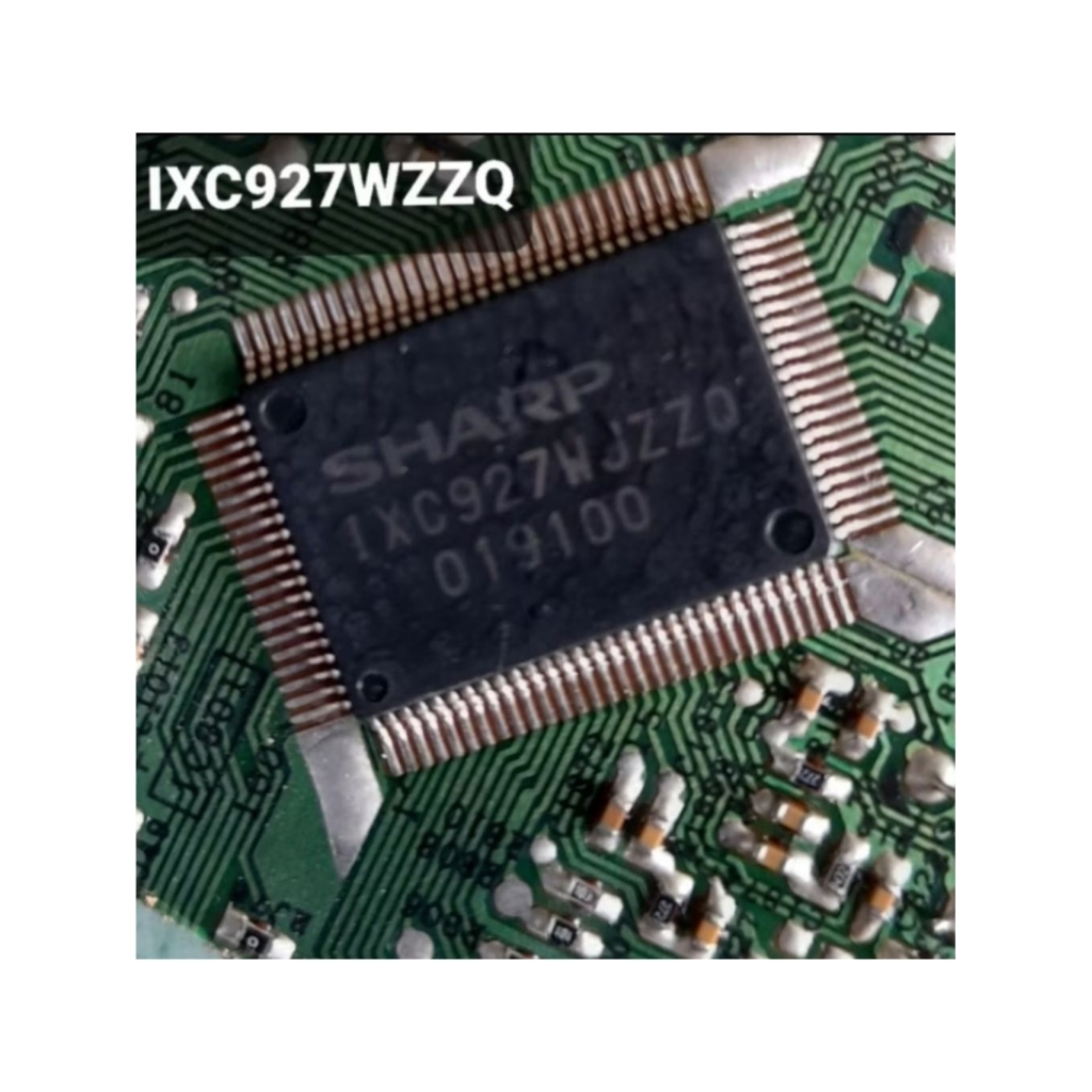 IC TEMPEL BAWAH SHARP IXC927WZZQ ORIGINAL CABUTAN