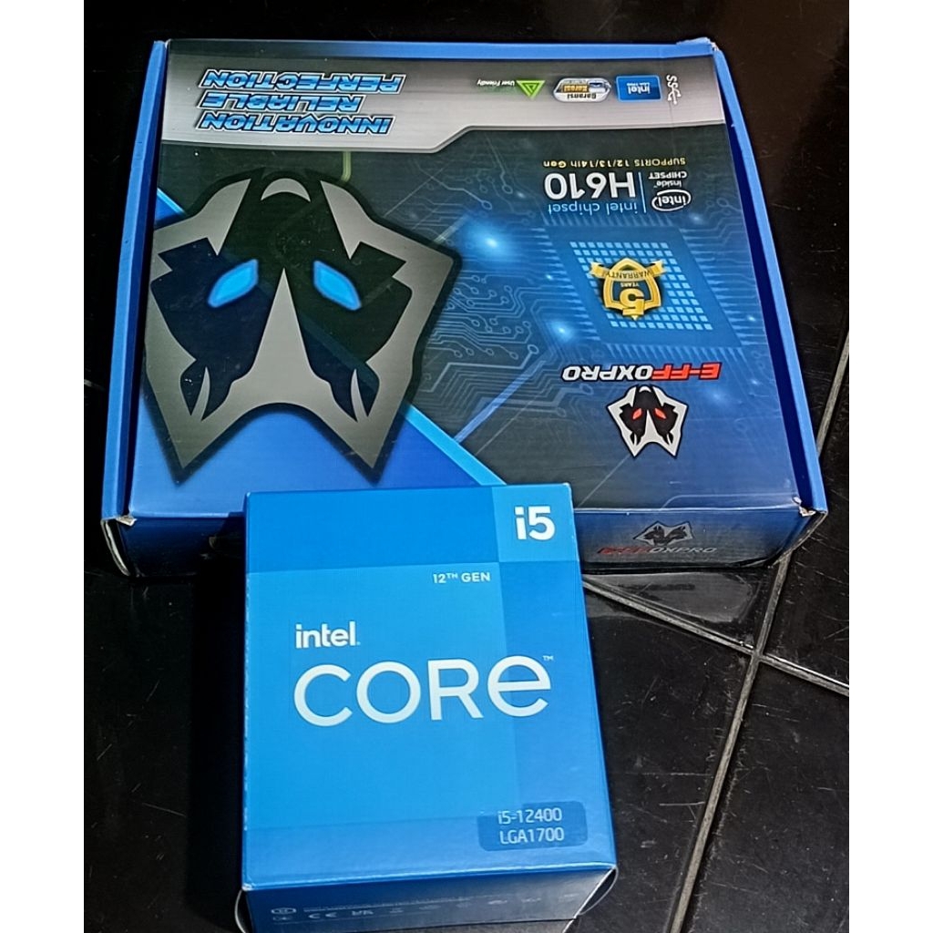 Paketan Motherboard Procesor i3 gen 12