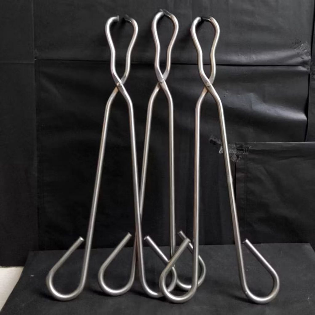 TANG KRUSIBEL 30CM PENJEPIT KRUSIBEL,CRUCIBLE TANG/PENJEPIT CAWAN