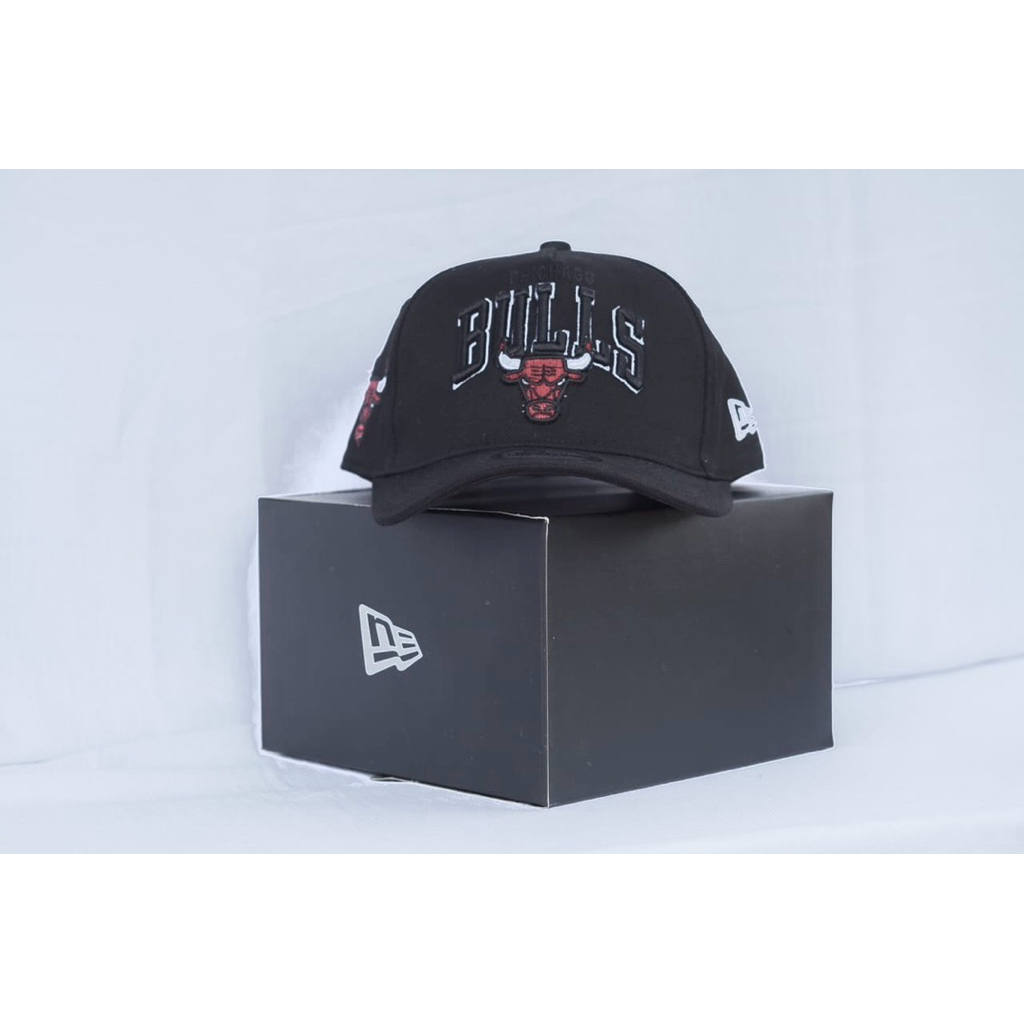Topi Baseball Trucker Premium Pria Wanita Bordir Premium Unisex dengan Cap Logo BULLS Banteng Hitam 