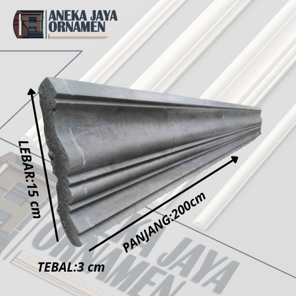 Lis plang profil beton