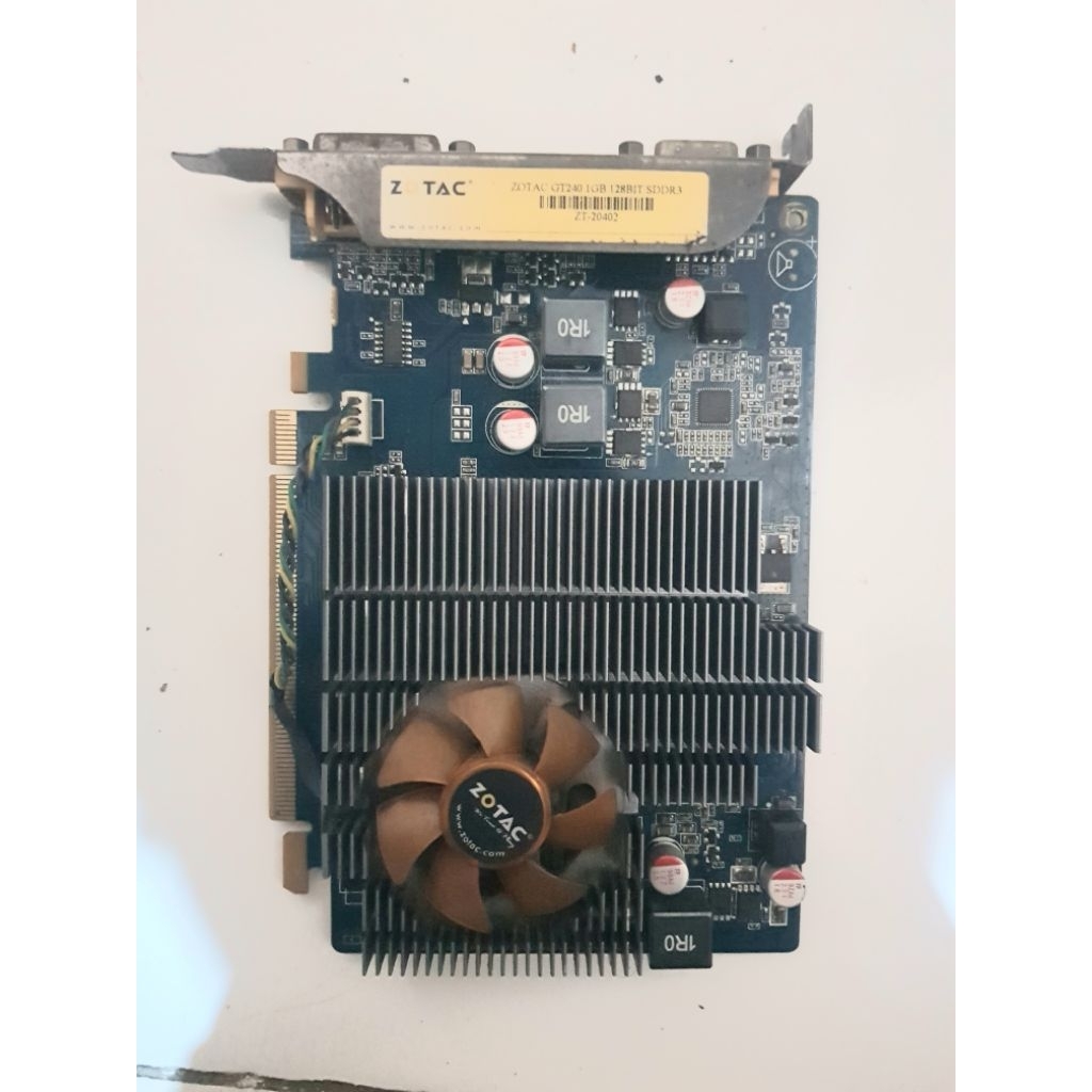 VGA Card Zotac GT240 1GB 128bit DDR3