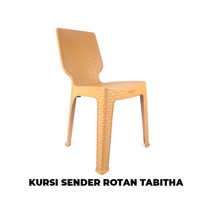 KURSI SENDER ROTAN CKT TABITHA/kursi plastik tabitha