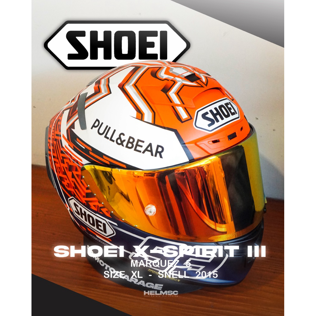 Shoei X Spirit III Marquez 5