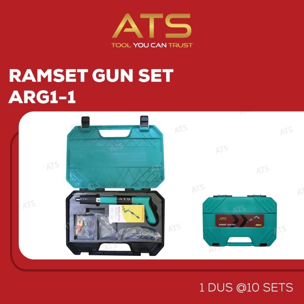 RAMSET GUN ALAT TEMBAK PAKU BETON RAMSET ATS