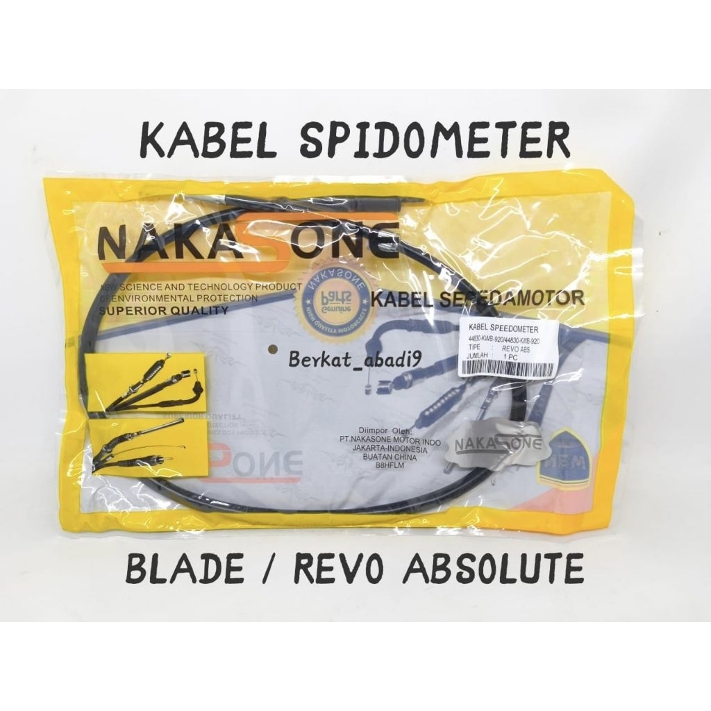Kabel Tali Km Spido Spidometer Revo Absolute Blade