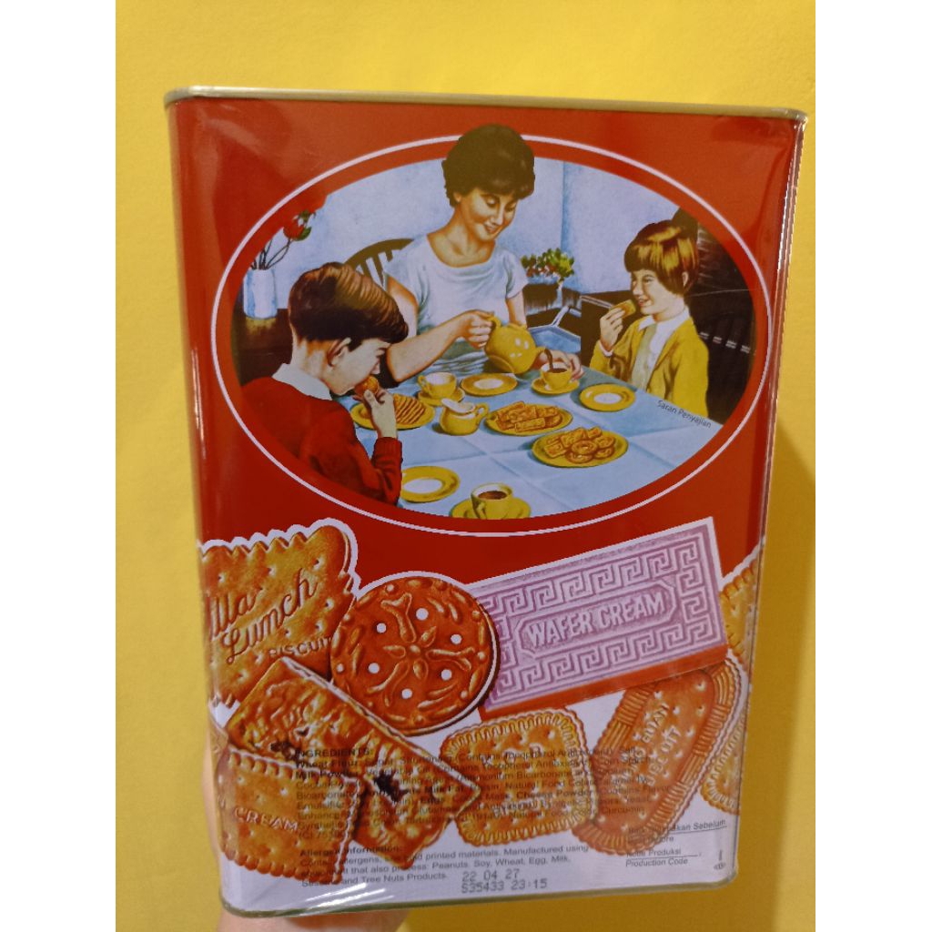 KL 2026 KHONG GUAN KALENG BESAR 1600 GRAM ROTI KALENG LEBARAN MIX ANEKA RASA BENTUK KONG GUAN