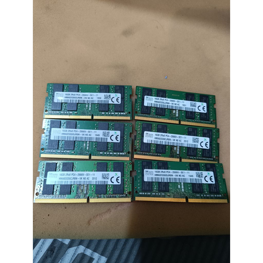 RAM SODIM/LAPTOP DDR4 16gb