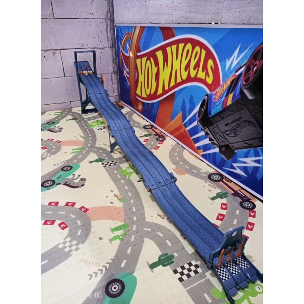 Track Hotwheels Downhill Raceway Vintage [Bekas/Langka]