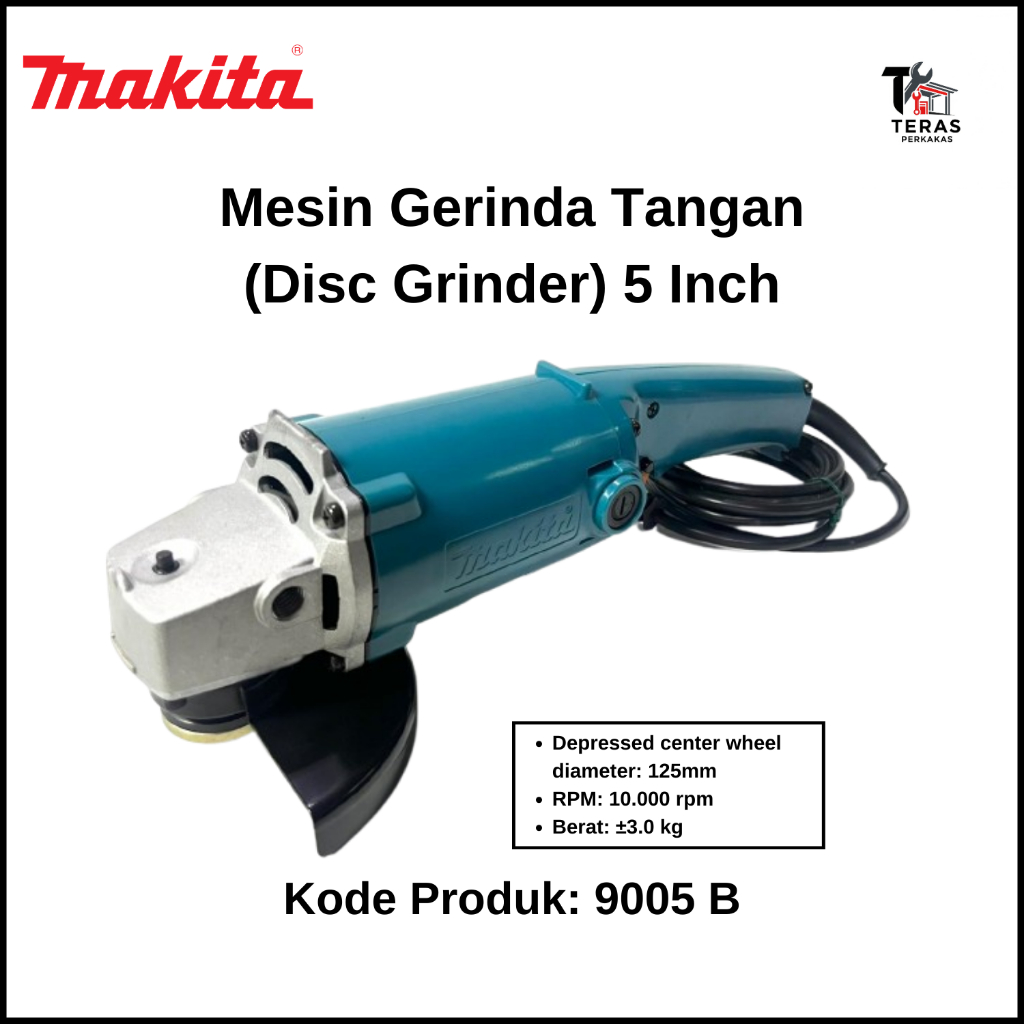 MAKITA Mesin Gerinda Tangan (Disc Grinder) 5 Inch Makita 9005 B / 9005B