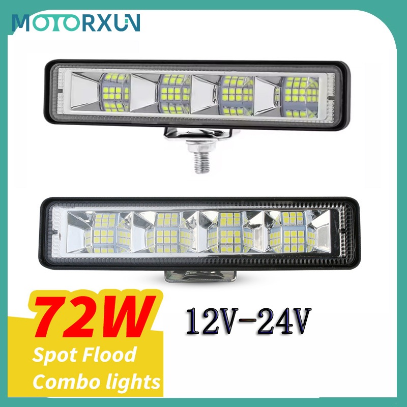 MUXUN Lampu Tembak CWL CREE 24 Mata LED & 16 Mata LED 12Volt Dan 24Volt Bahan Aluminium Lampu Mobil 