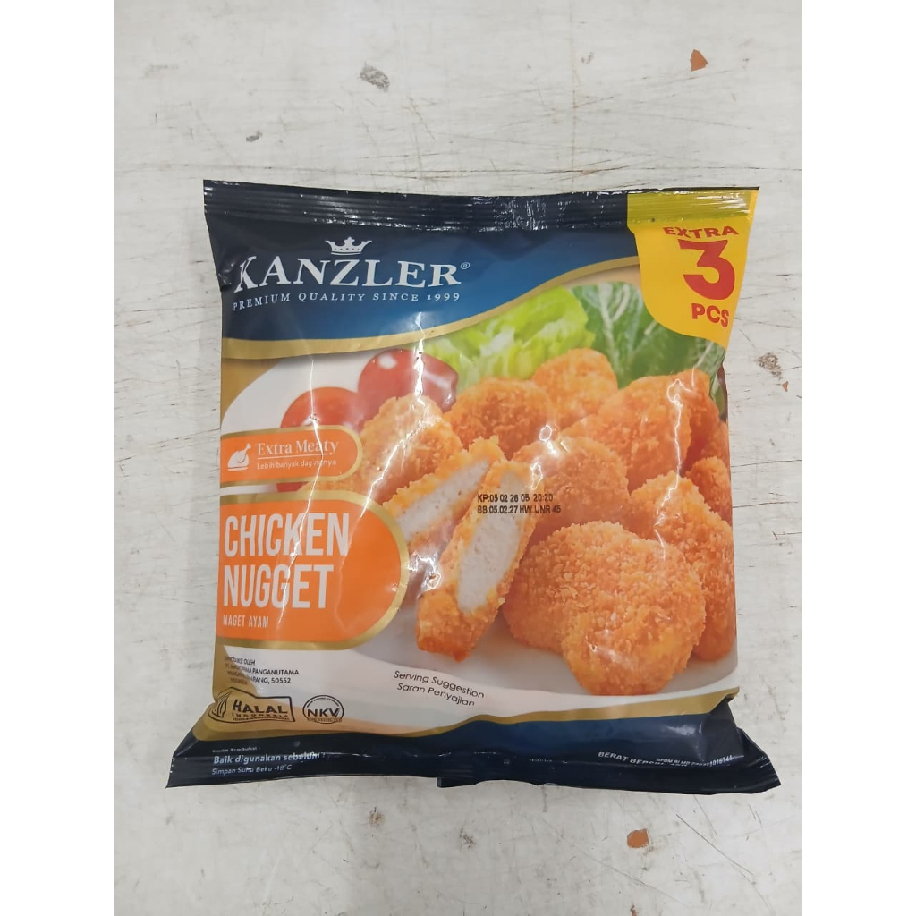 Kanzler Chicken Nugget Premium 450gr Kanzler Chicken Nugget Premium 450gr