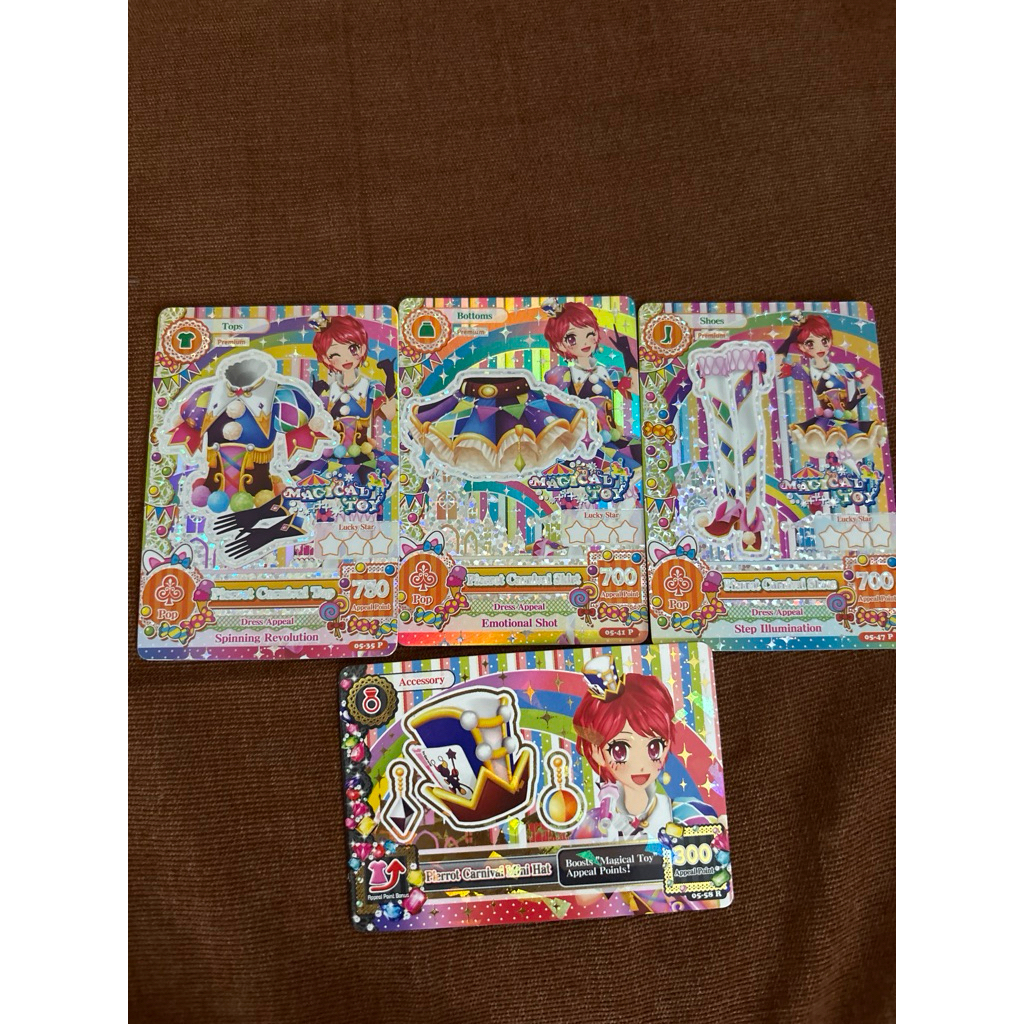 Aikatsu Kaede Pierrot Carnival Premium Card