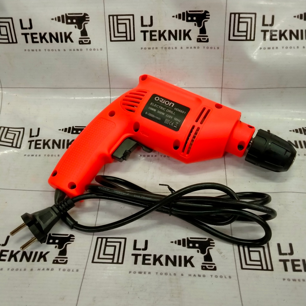 ORION MESIN BOR LISTRIK KEYLESS 10 MM IMPACT DRILL 10MM HD6601 HD 6601