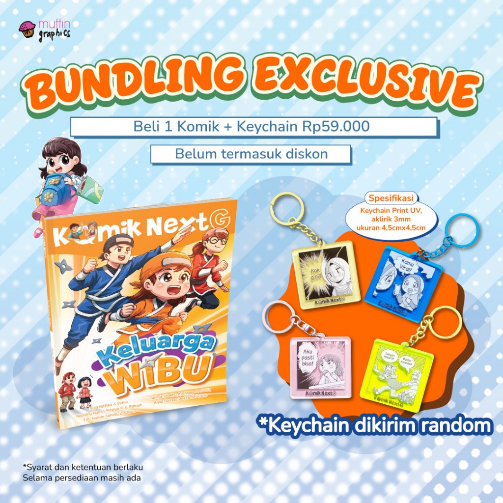 Komik Next G : Keluarga Wibu - Buku Anak Muffin Graphics