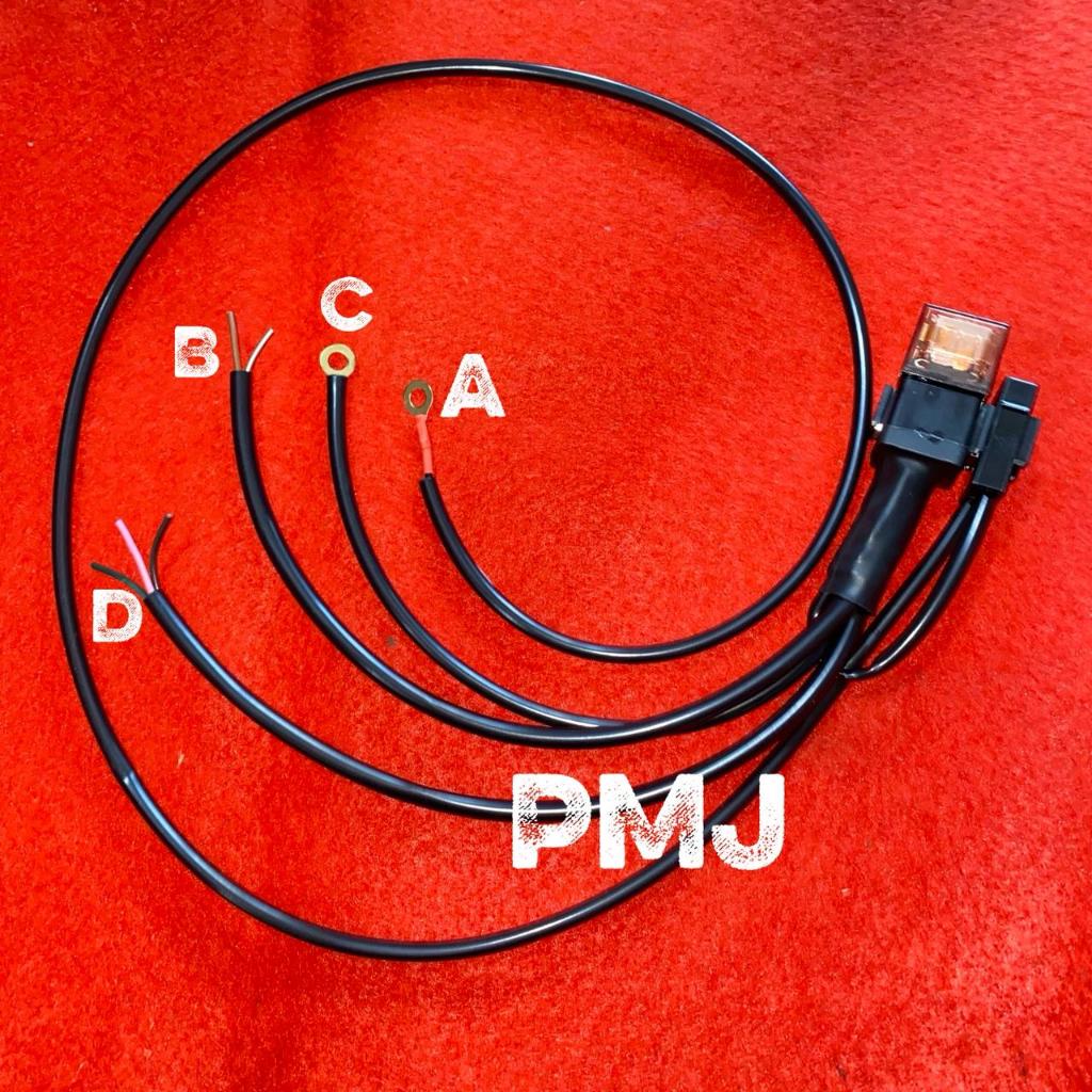 RELAY SET D2 LASER SET RELAY LAMPU TEMBAK D2 LASER UNIVERSAL