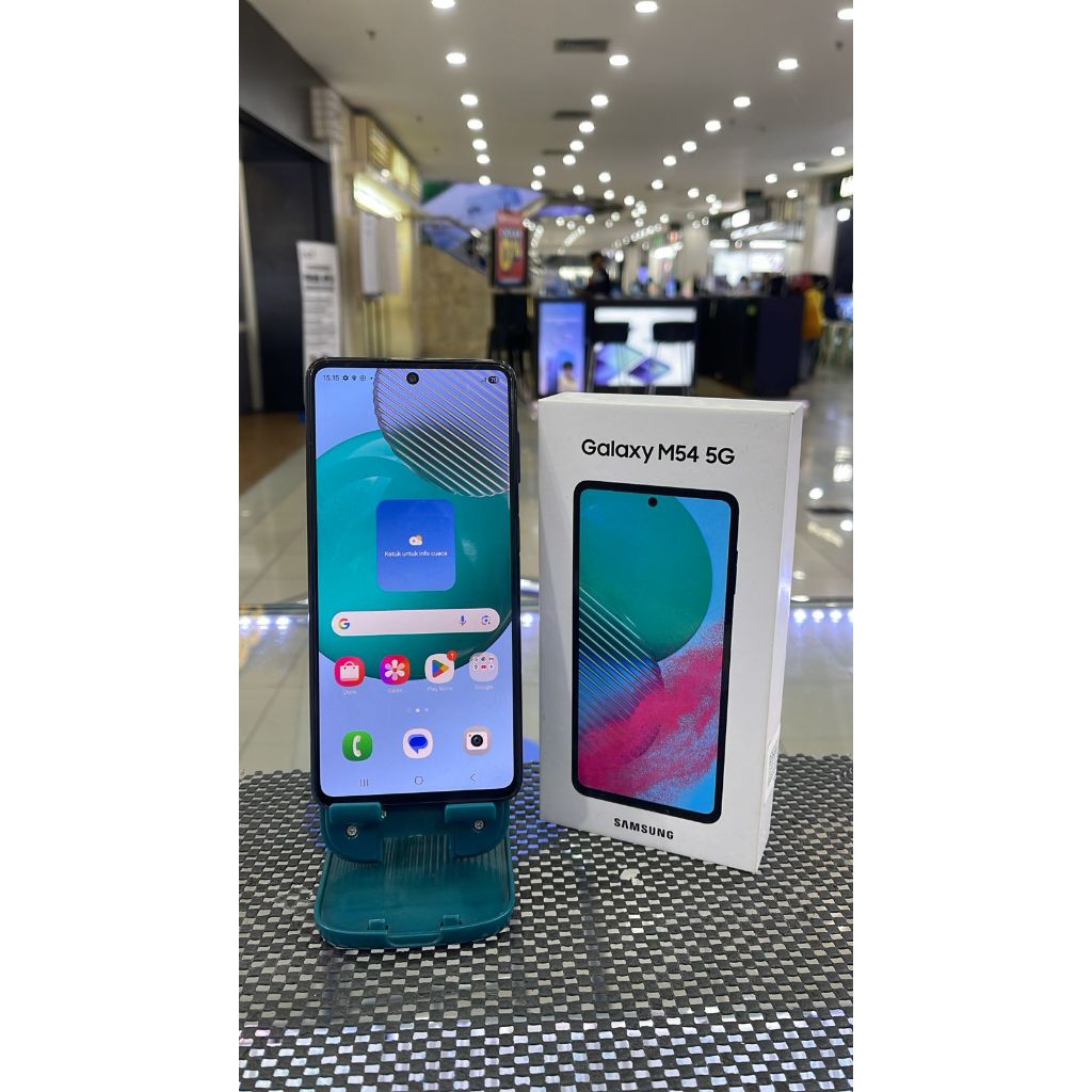 SAMSUNG GALAXY M54 8/256GB SECOND SEKEN BEKAS RAM 8 INTERNAL 256