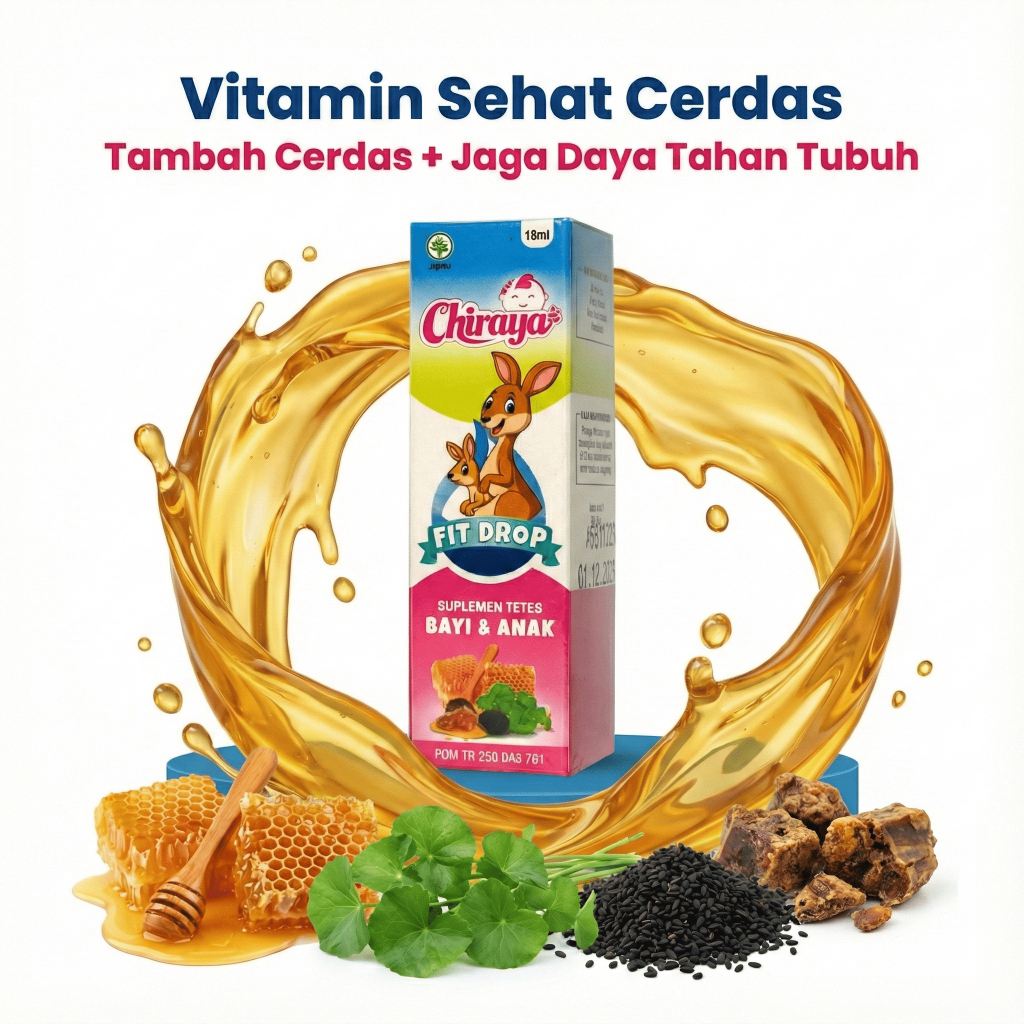 Chiraya Multivitamin Anak Speech Delay | Vitamin Anak Lancar Bicara - Suplemen Kesehatan Bayi