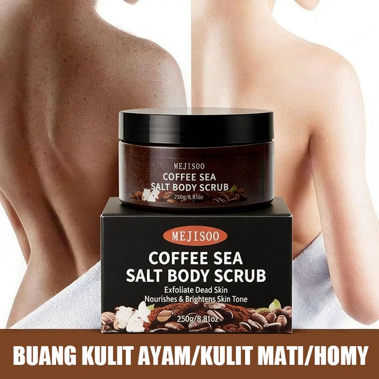 DDbeauty Lulur Badan Kopi  lulur pemutih badan permanen Scrub badan body bleaching whitening 300g Bo