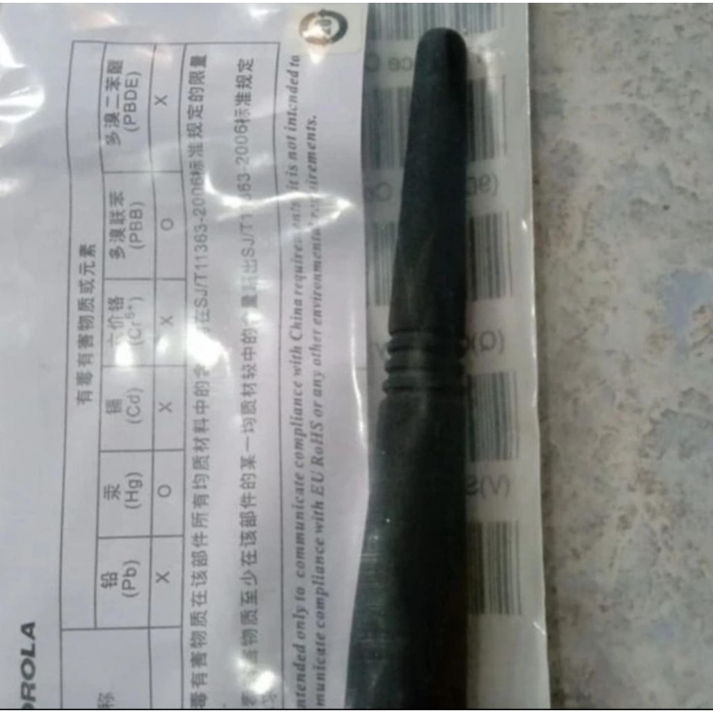 ANTENA HT MOTOROLA UHF 350-400MHZ HT CP1660, CP1300, GP2000 dsb