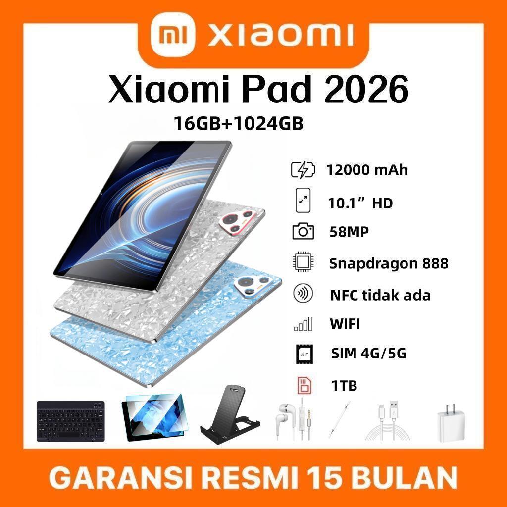 Xiaomi Pad 5G 10.1" 16GB+1TB Snapdragon 888 | 120Hz OLED | Tablet Android Harga Meriah Spek Tinggi |