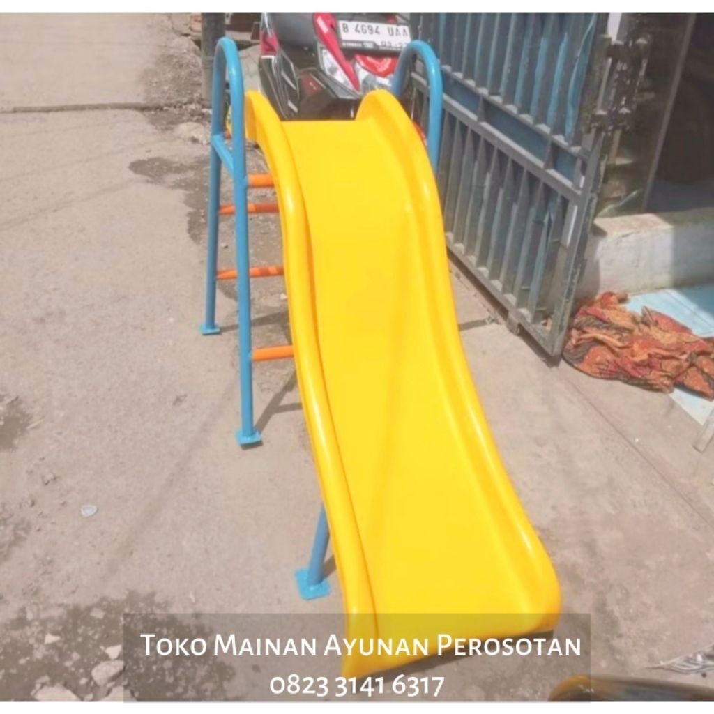 Perosotan - Prosotan - Perosotan Besi Outdoor - Prosotan Besi Outdoor - Perosotan Anak Tk Paud - Pro