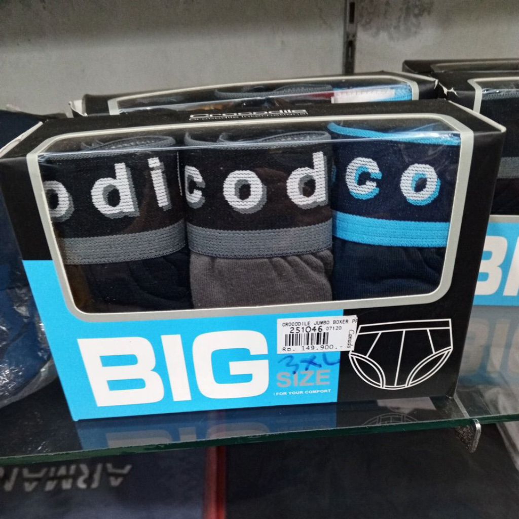 sempak crocodile big suze xxl/xxxl