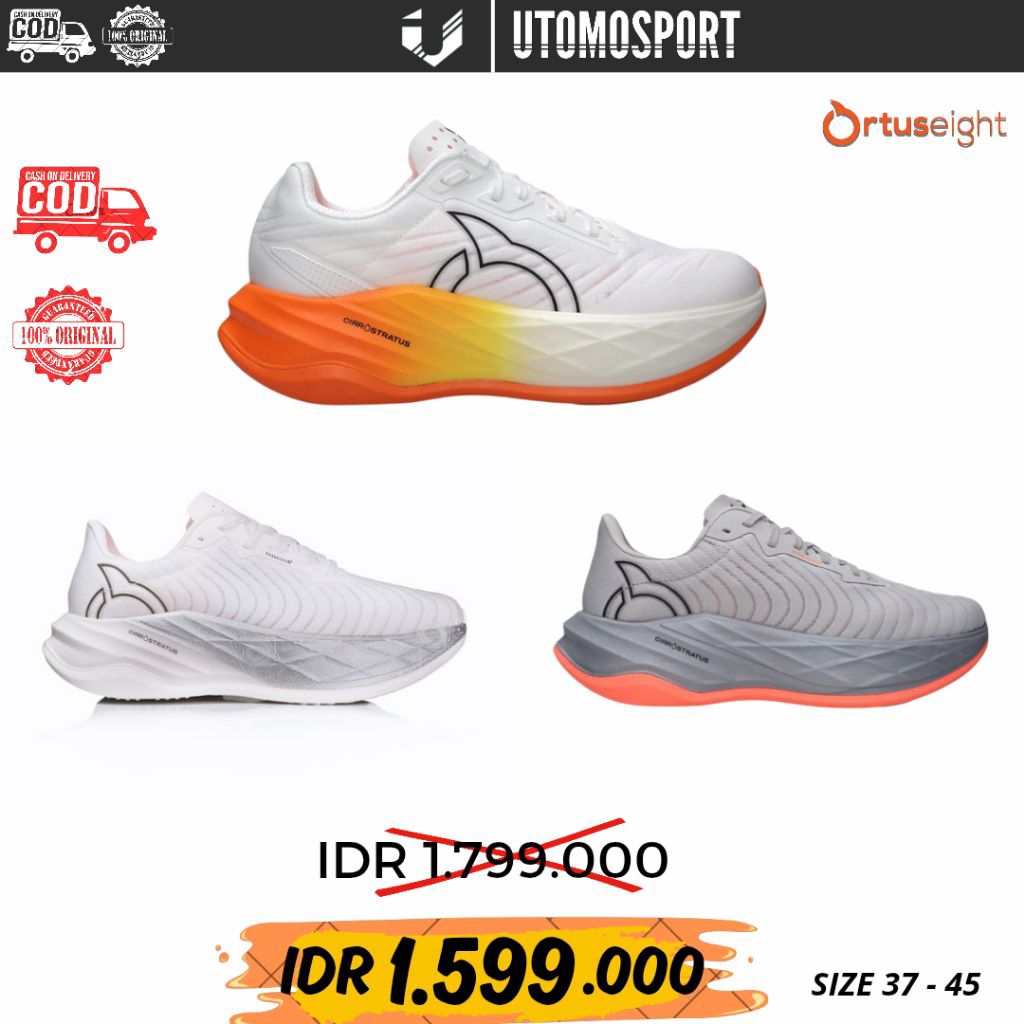 SEPATU RUNNING ORTUSEIGHT LUNAR-LUNAR 1.1 ORIGINAL