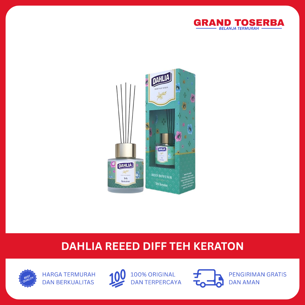 Dahlia Reed Diffuser teh Keraton