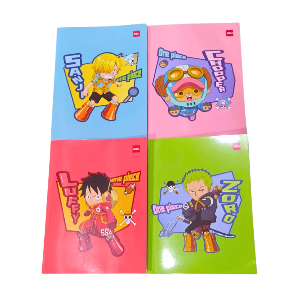 [1 PACK] Buku Tulis DELI 38 Lembar One Piece 11/ CNA 538 One Piece 11