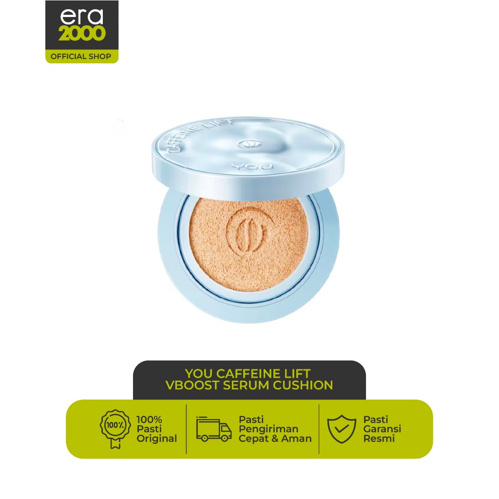 Era 2000 - [NEW] YOU Caffeine Lift V-Boost Serum Cushion | Caffeine Cushion | SuperStay Velvet Matte