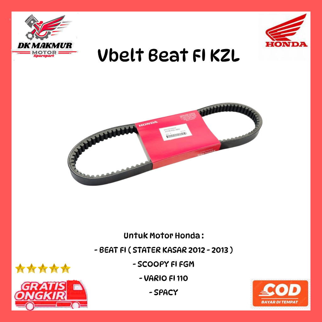 Vanbelt beat Fi ori premium - v belt beat Fi - panbel beat fi stater kasar plus Set Roller KZL DK ma