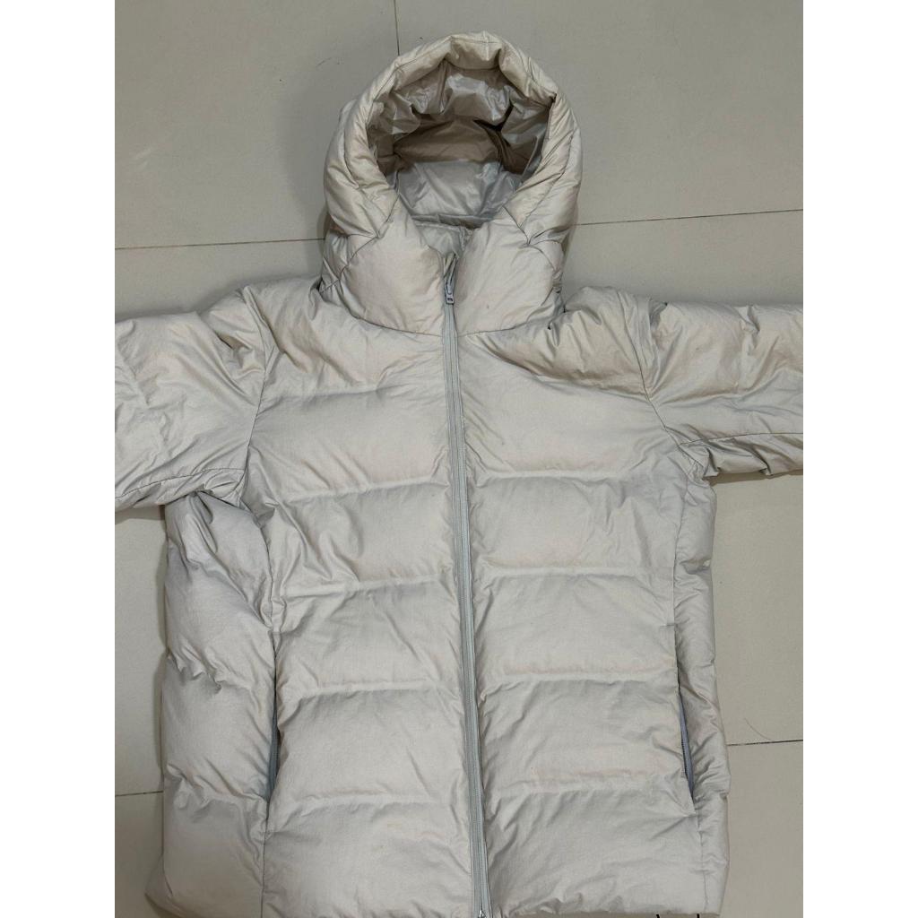 Jaket Pria Padded Uniqlo Seamless Down Parka Bulu Angsa Puffer Original Bekas size XL