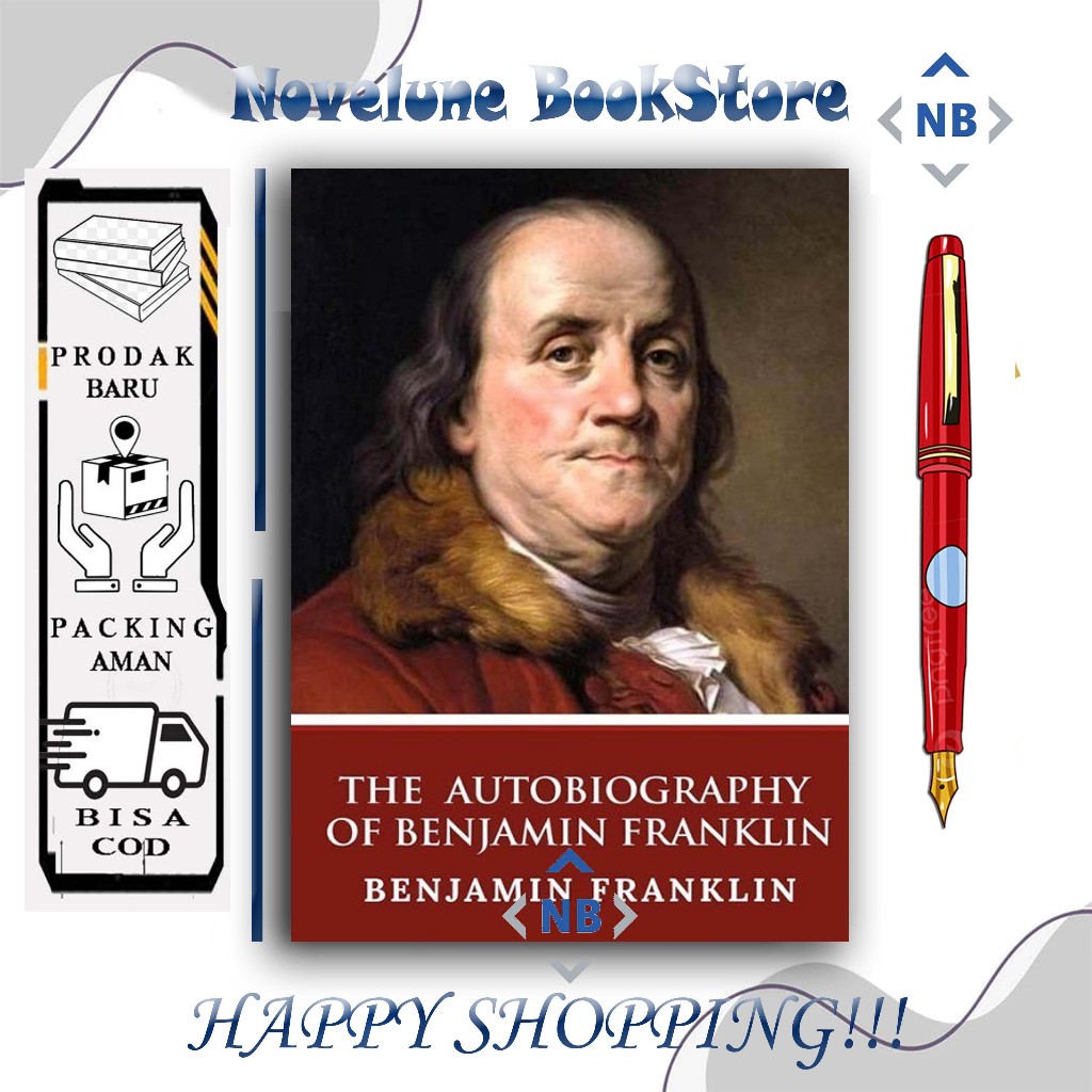 The Autobiography of Benjamin Franklin by Benjamin Franklin (English) - Novelune BookStore