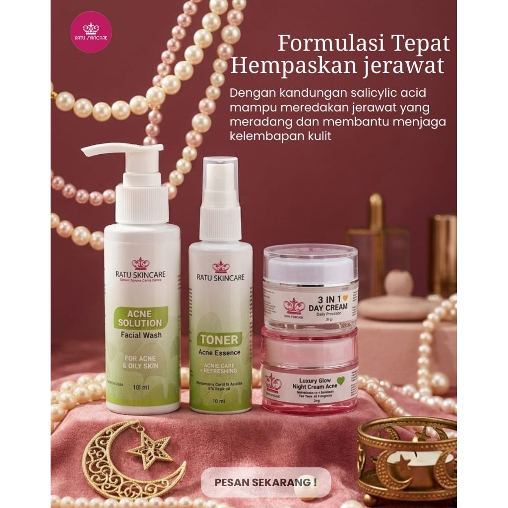 RATU SKINCARE TERLARIS BPOM/RATU SKINCARE MENCERAHKAN
