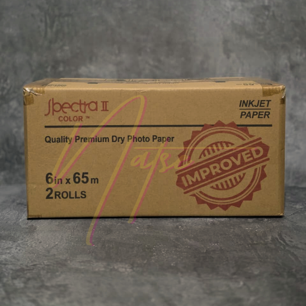 Kertas Foto / Photo Paper 4R / 6''x65m SPECTRA II Luster / Silky ROLL