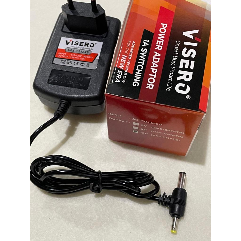 VISERO Power Adaptor 12V 1A Jak T