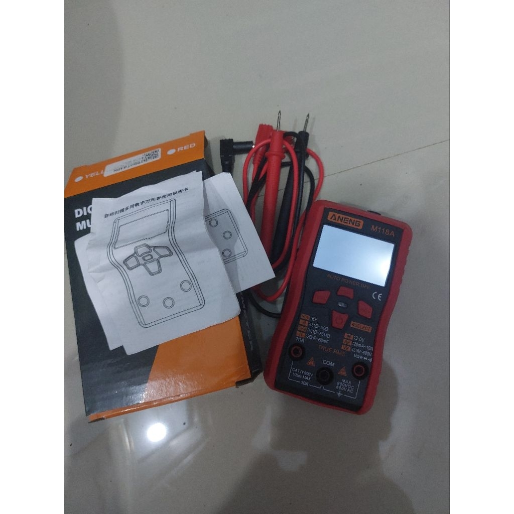 multitester / avometer ANENG M118A blank