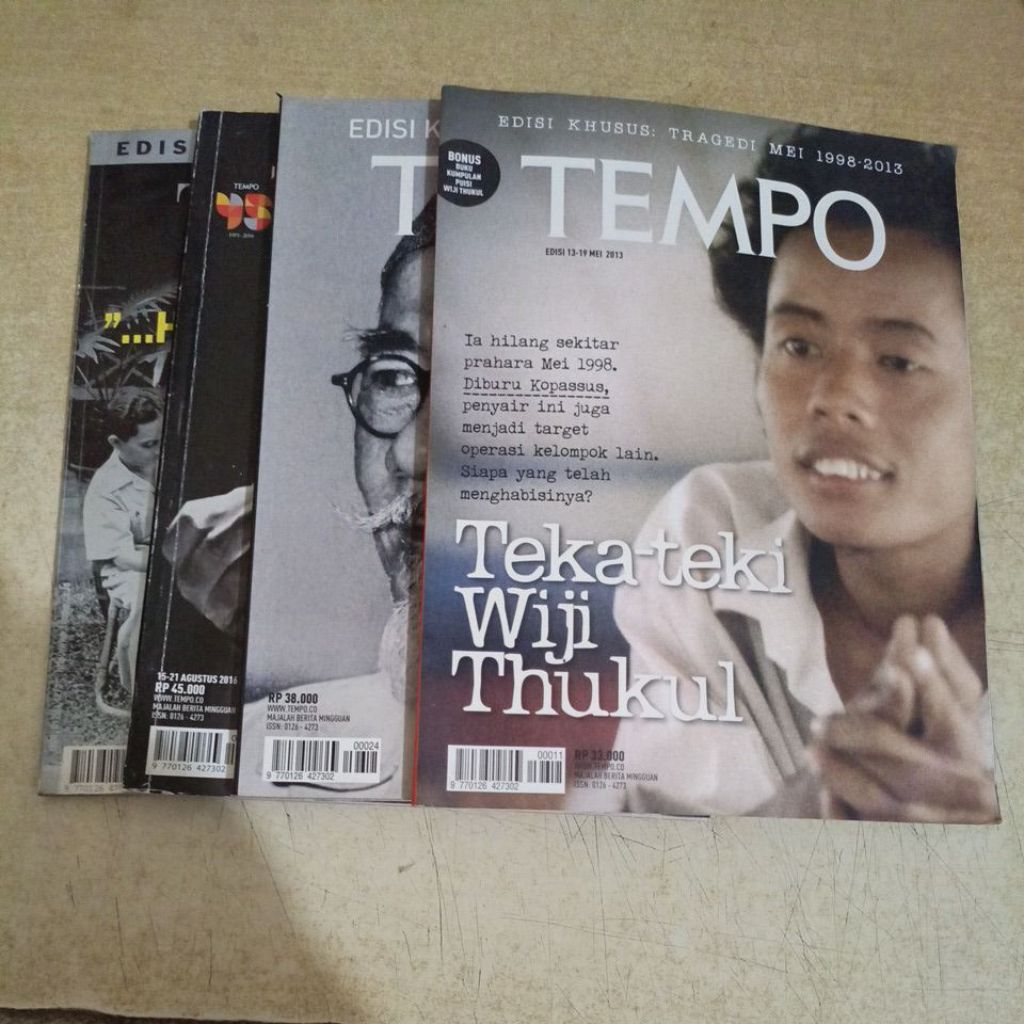 Majalah Tempo Edisi Khusus Tragedi Mei 1998 2013 Kemerdekaan Hari Kemerdekaan Tahun 2000 Edisi 11-17