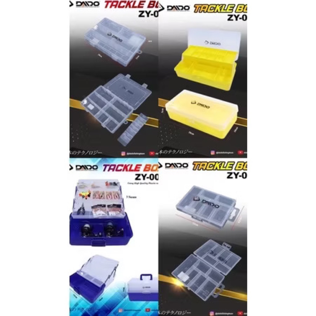 - Tackle Box DAIDO ZY-014 | ZY-052 | ZY-059