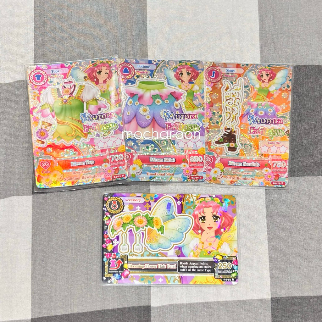 Aikatsu Cards Kartu Aikatsu Set Premium Sakura Aurora Fantasy (BACA DESKRIPSI)
