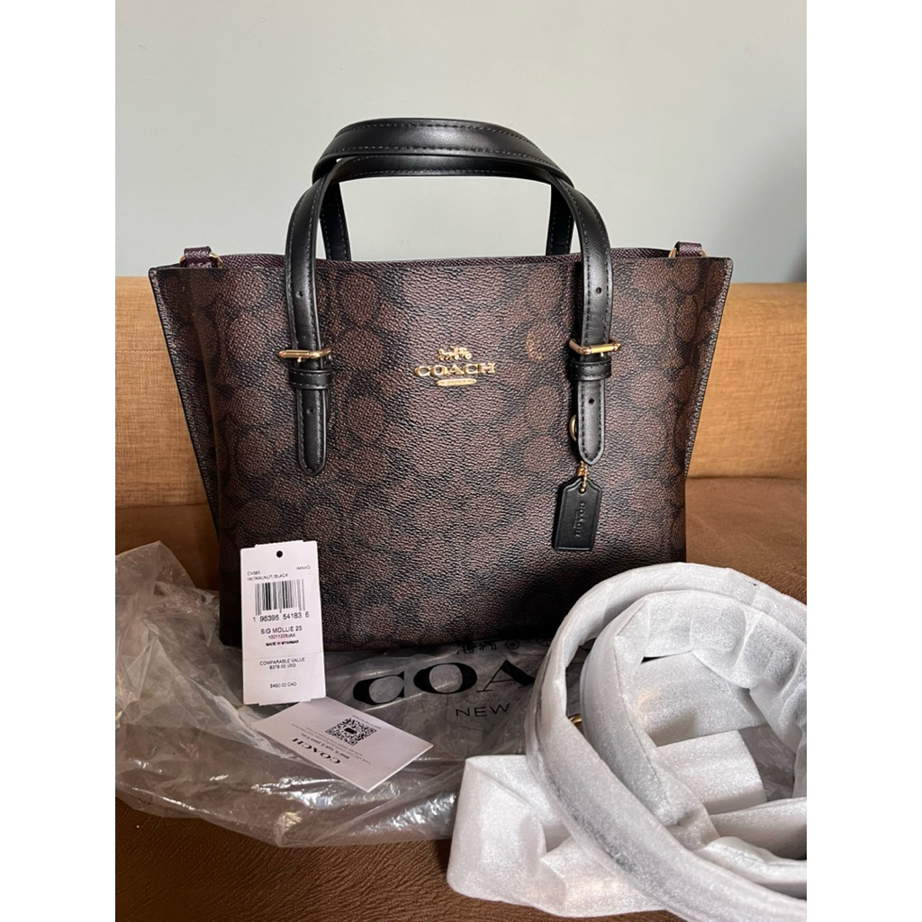 PRELOVED Coach Mollie 25 signature