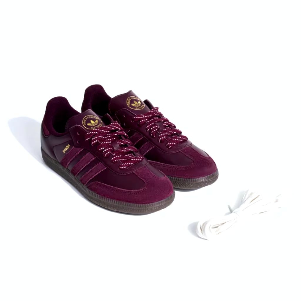 Adidas Samba OG Sumatra Island Series Maroon Gum JR9445