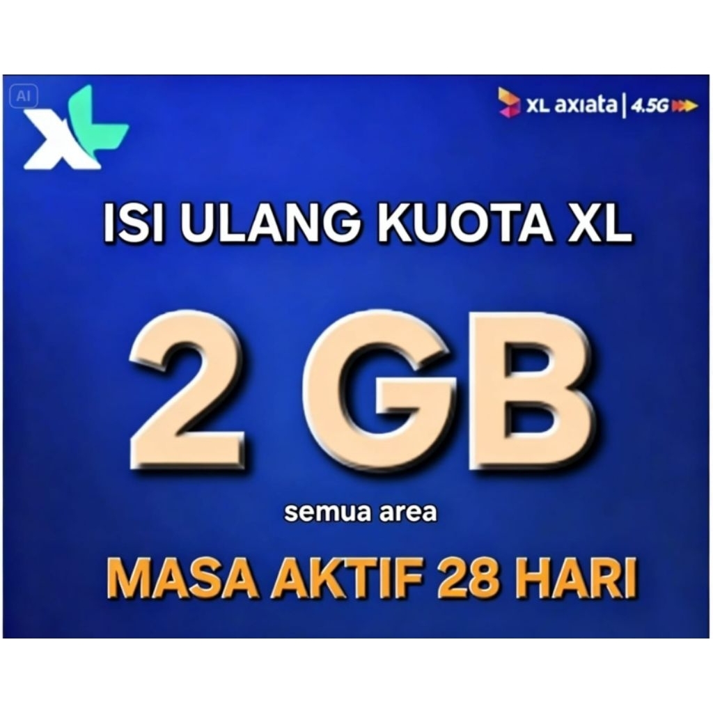 DATA XL MAX 2GB  28HARI