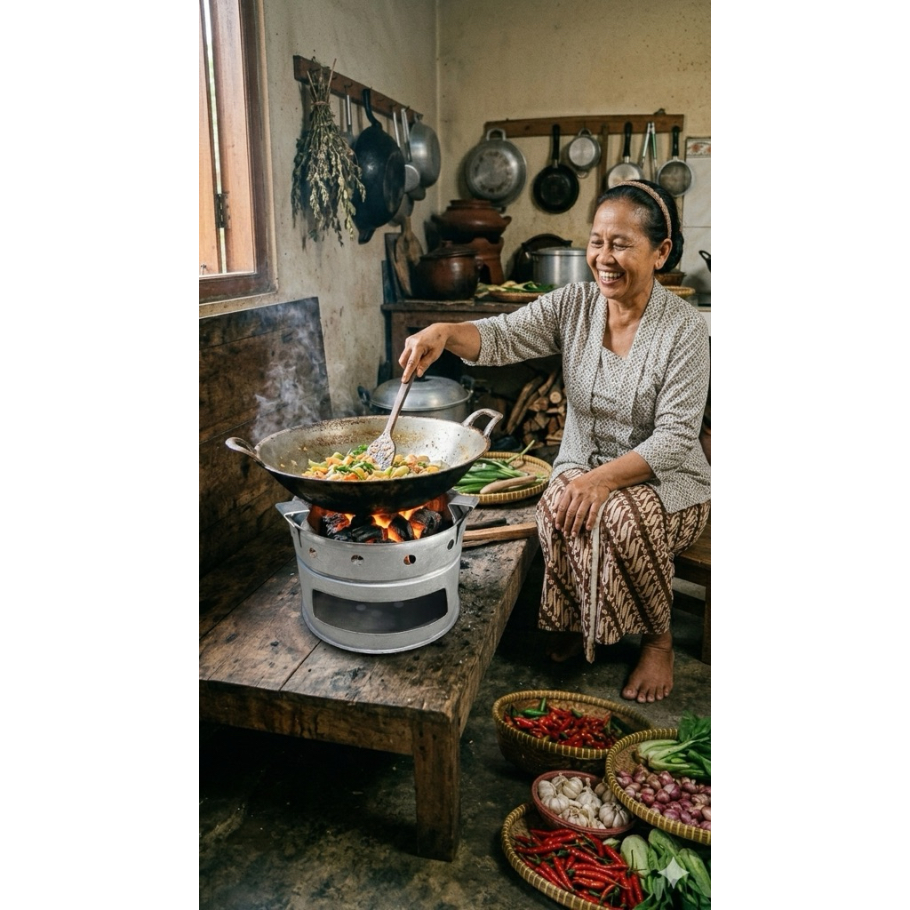 Andrias Anglo Arang Tebal ukuran0,6mm/ Tungku Arang/ Anglo Bakaran / Anglo Angkringan / Anglo Wedang