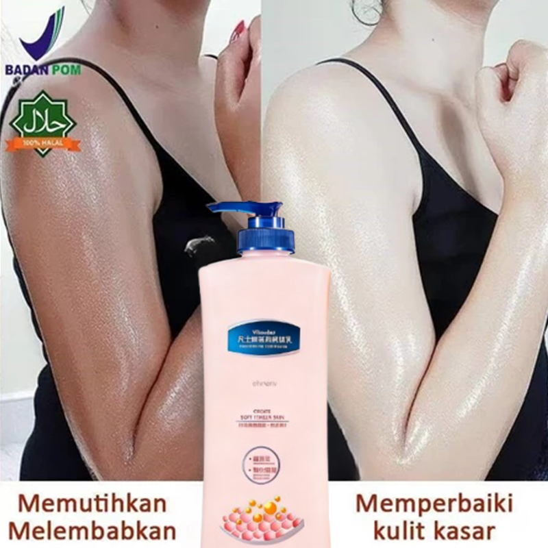 Vaseline Body Lotion 400ml - Multi-Benefit Skin Care: Brightening, Whitening, Deep Moisturizing, Adv